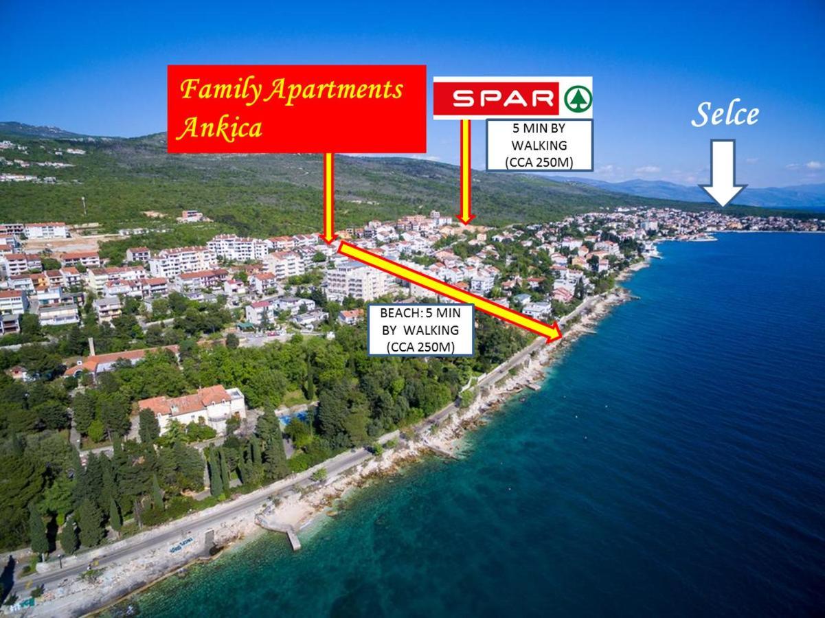 Family Apartments Ankica Crikvenica Εξωτερικό φωτογραφία
