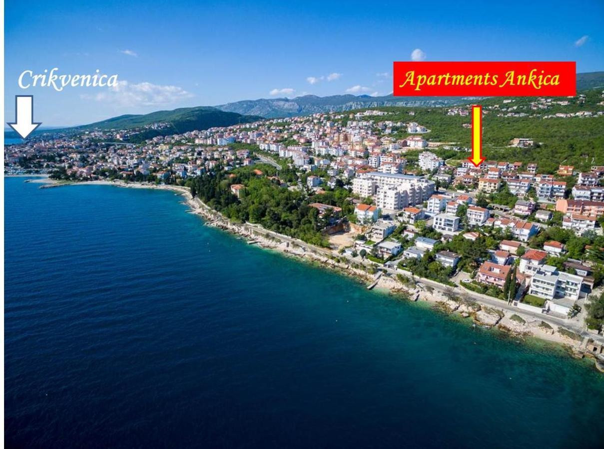 Family Apartments Ankica Crikvenica Εξωτερικό φωτογραφία